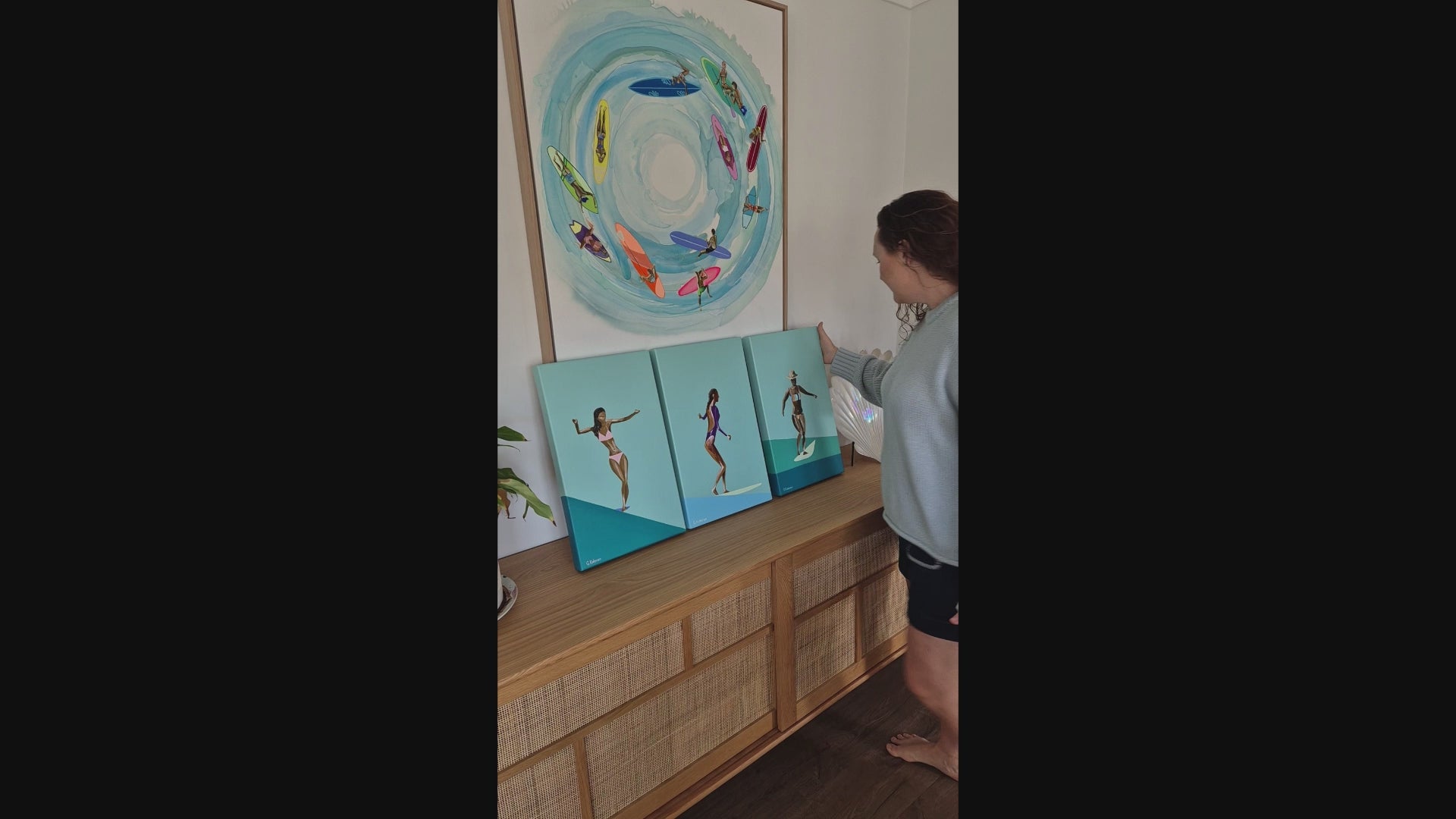 'Halle' Original Acrylic on Canvas